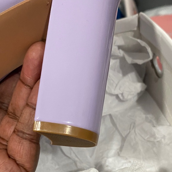 Elegant Lavender Heeled Boots - Picture 2 of 4